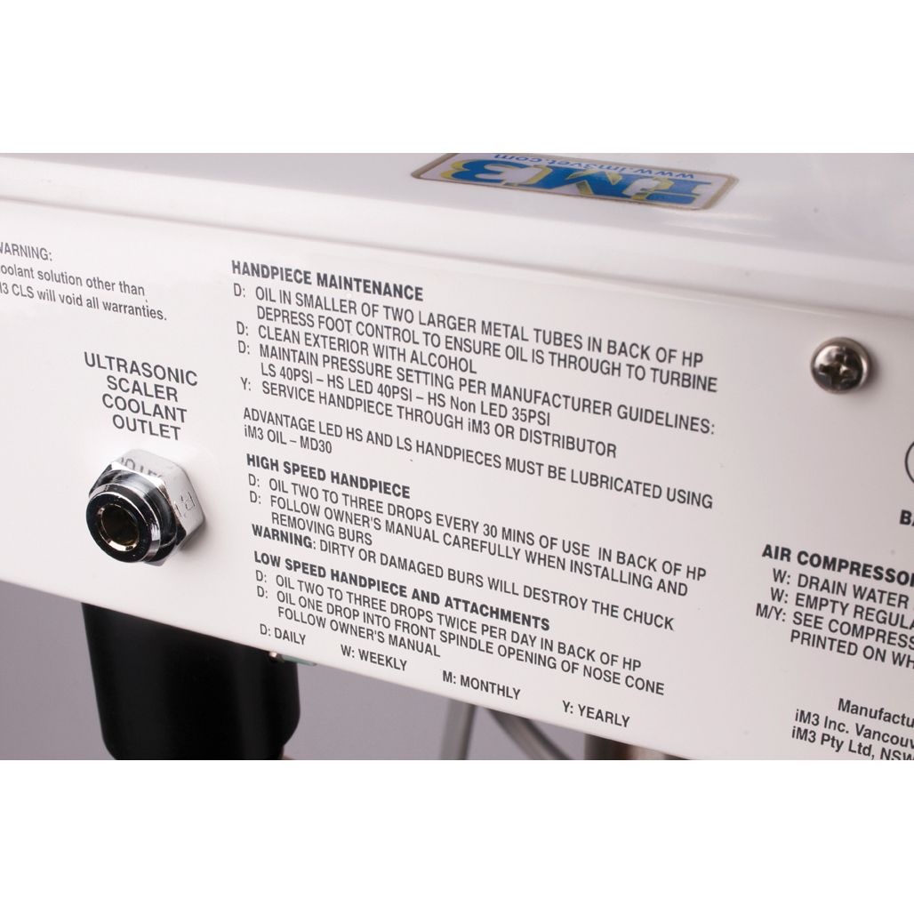 Tandunit Elite LED Dental med oliefri kompressor 4